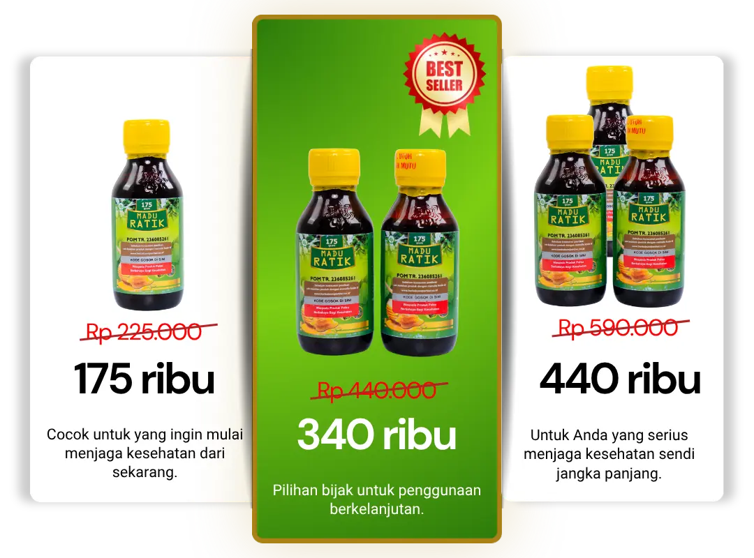 Promo spesial Madu Ratik